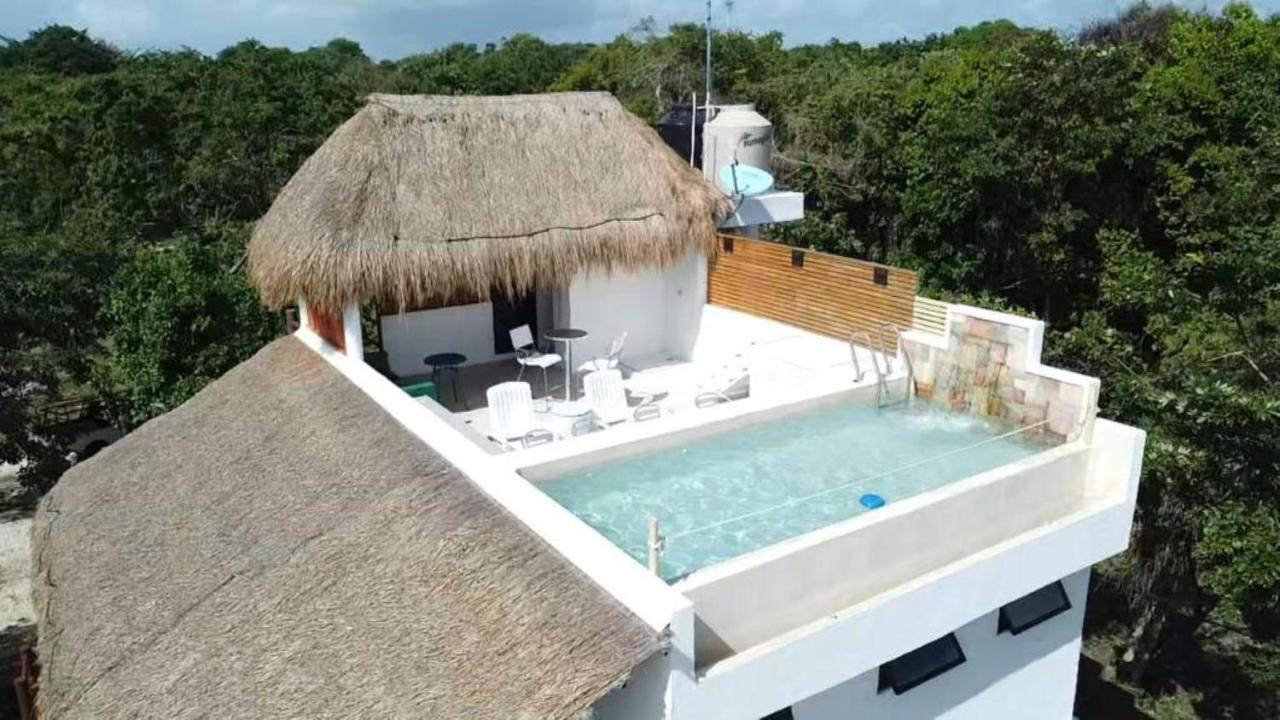 Royal Palm Bacalar Cabanas & Lagoon Club Luaran gambar