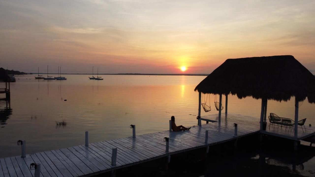 Royal Palm Bacalar Cabanas & Lagoon Club Luaran gambar