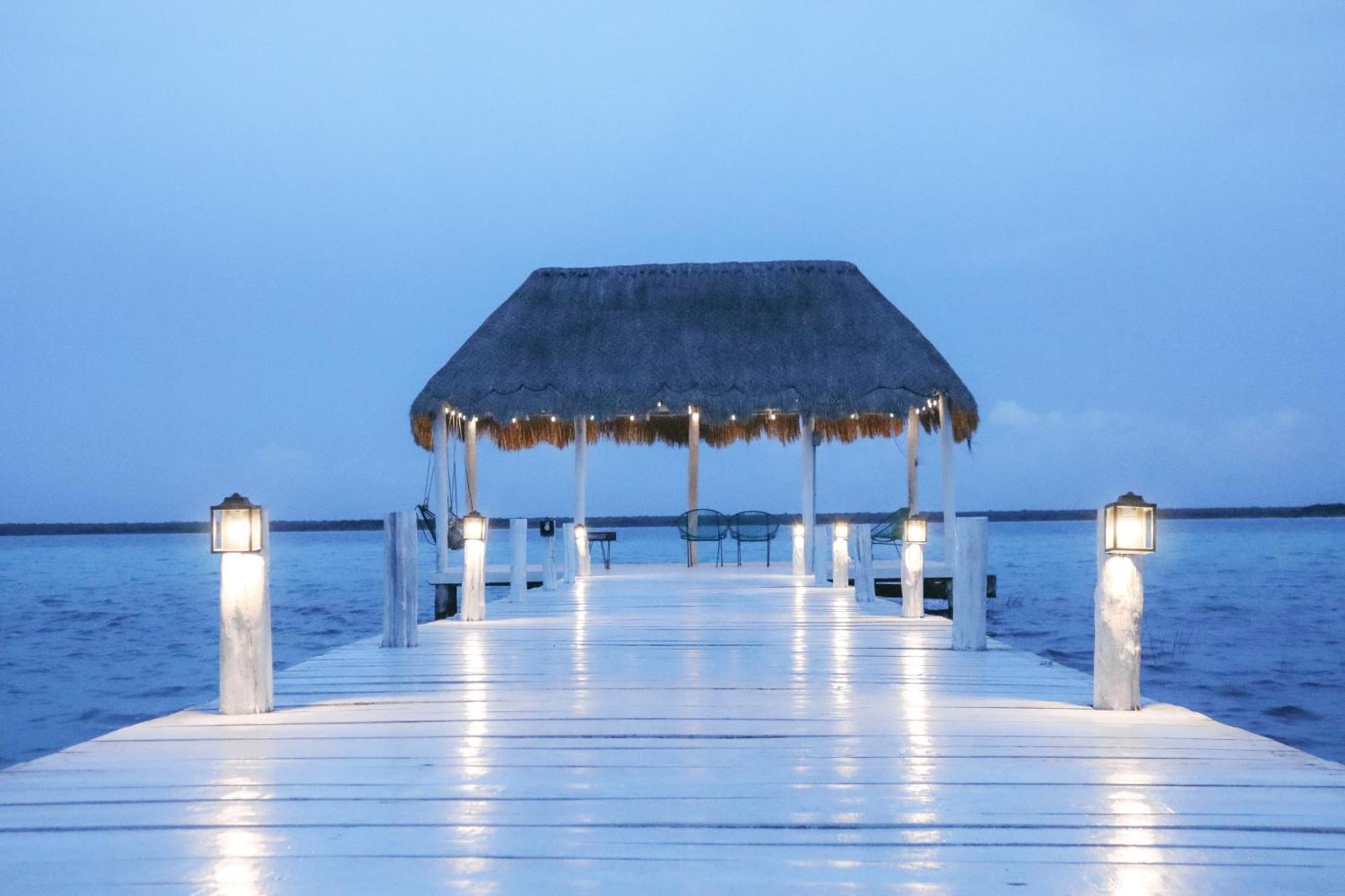 Royal Palm Bacalar Cabanas & Lagoon Club Luaran gambar